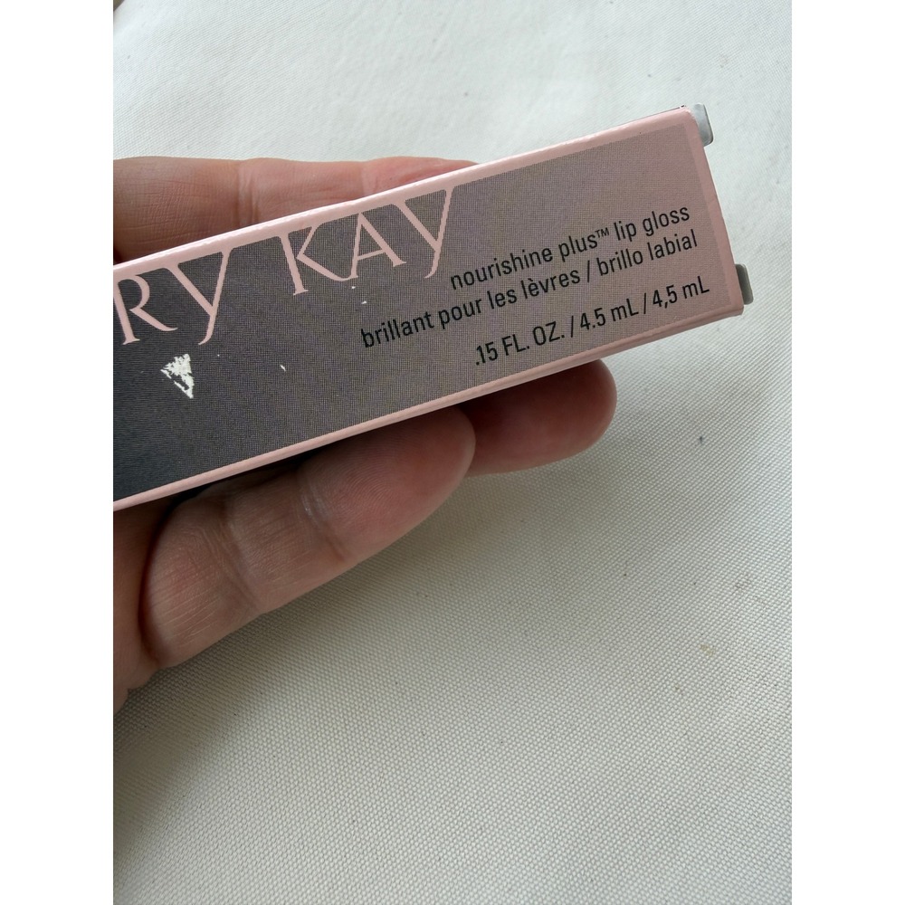 Mary Kay NouriShine Plus Lip Gloss Rich Spice 0.15 fl oz 4.5 mL New in Box
